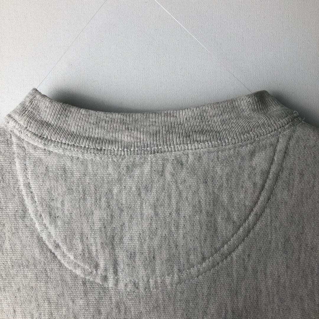 Champion Original Reverse Weave Printed Sweatshirt (Men's Size S) cotton gray type Vintage Second Hand