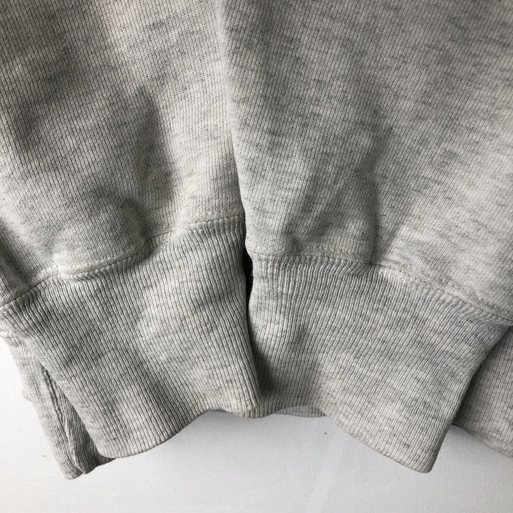 Champion Original Reverse Weave Printed Sweatshirt (Men's Size S) cotton gray type Vintage Second Hand