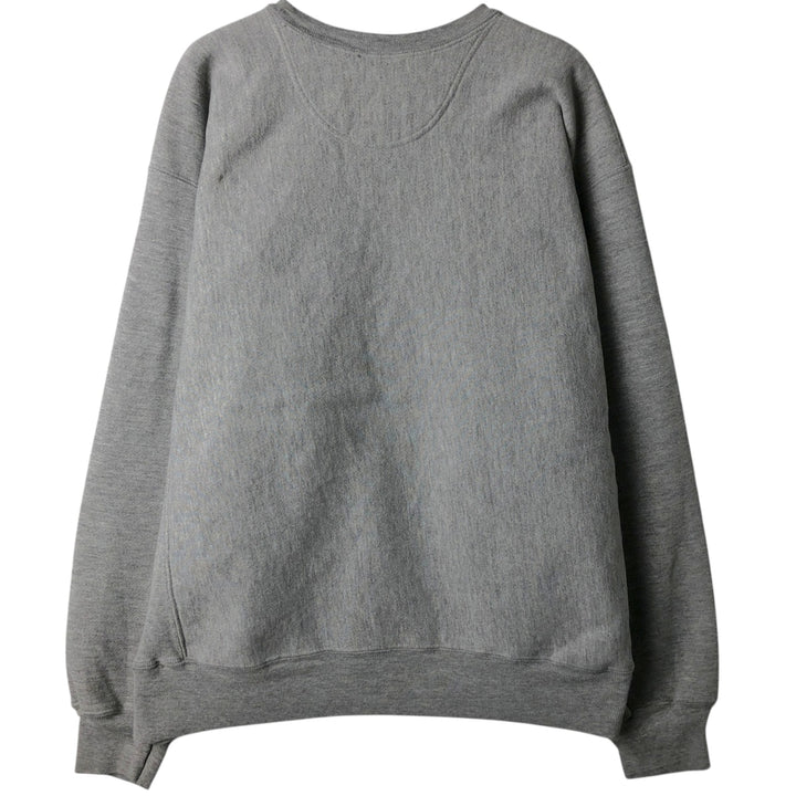 Champion Premium Reverse Weave Advertising Sweatshirt (Men's XL equivalent) cotton gray type Vintage Second Hand