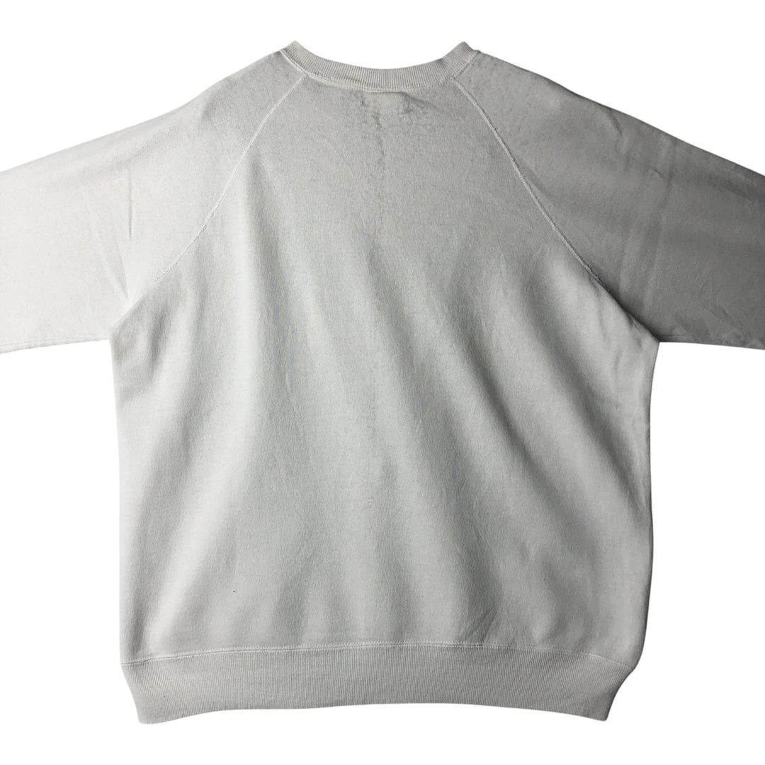 Lee MON ARK Synthesizer Print Sweatshirt, Made in USA, Men's Size XL (approx.) cotton white type Vintage Second Hand