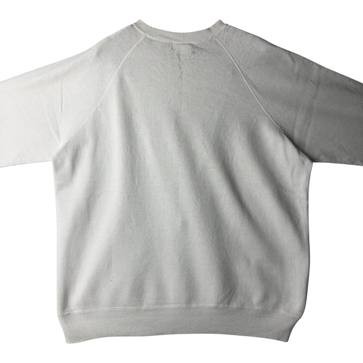 Lee MON ARK Synthesizer Print Sweatshirt, Made in USA, Men's Size XL (approx.) cotton white type Vintage Second Hand