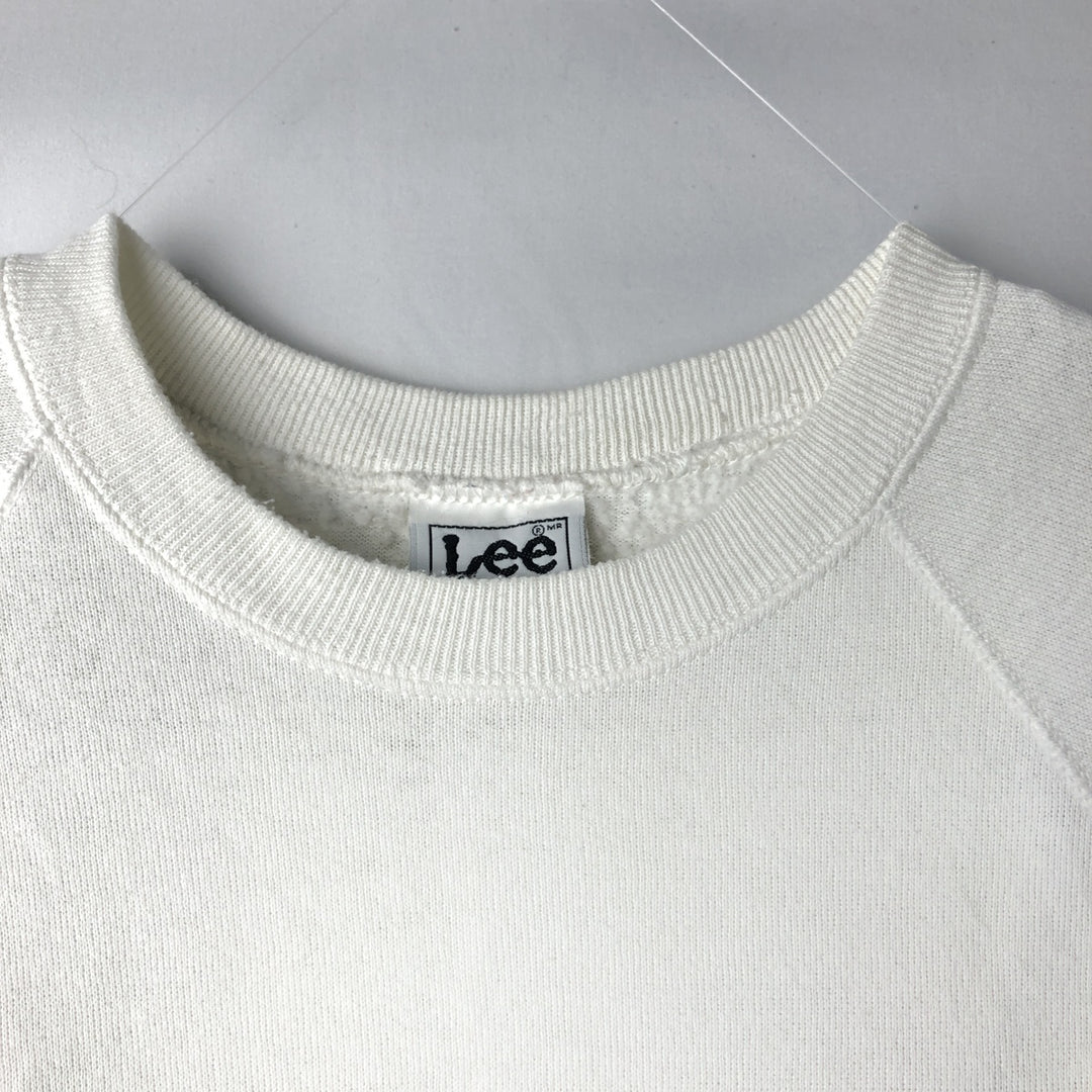 Lee MON ARK Synthesizer Print Sweatshirt, Made in USA, Men's Size XL (approx.) cotton white type Vintage Second Hand