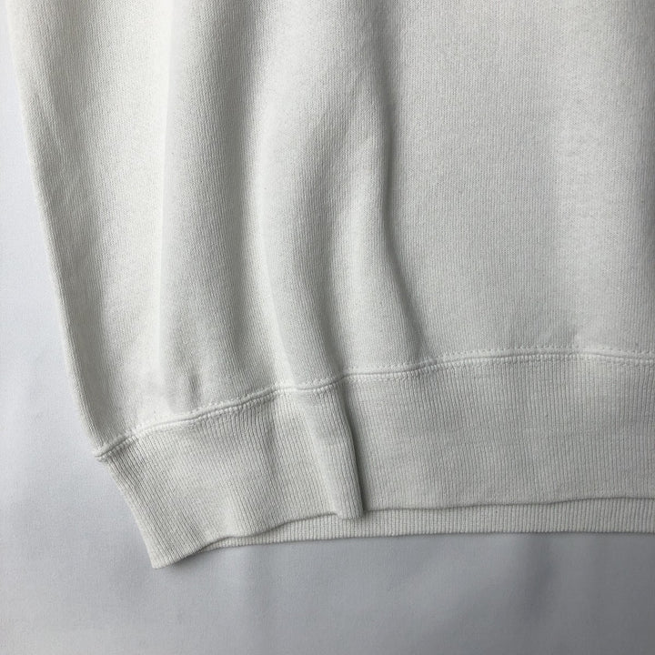 Lee MON ARK Synthesizer Print Sweatshirt, Made in USA, Men's Size XL (approx.) cotton white type Vintage Second Hand