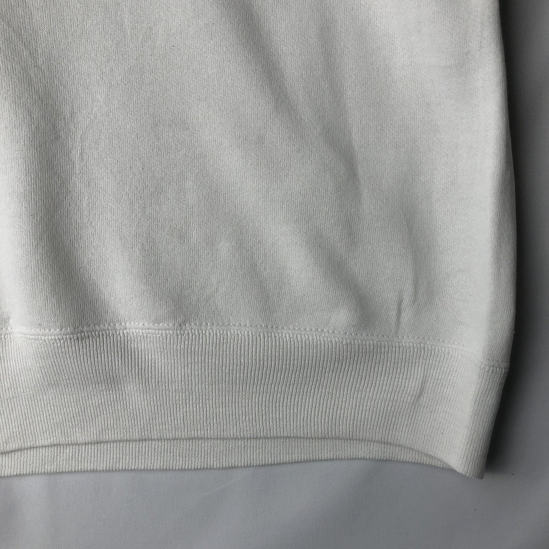 Lee MON ARK Synthesizer Print Sweatshirt, Made in USA, Men's Size XL (approx.) cotton white type Vintage Second Hand