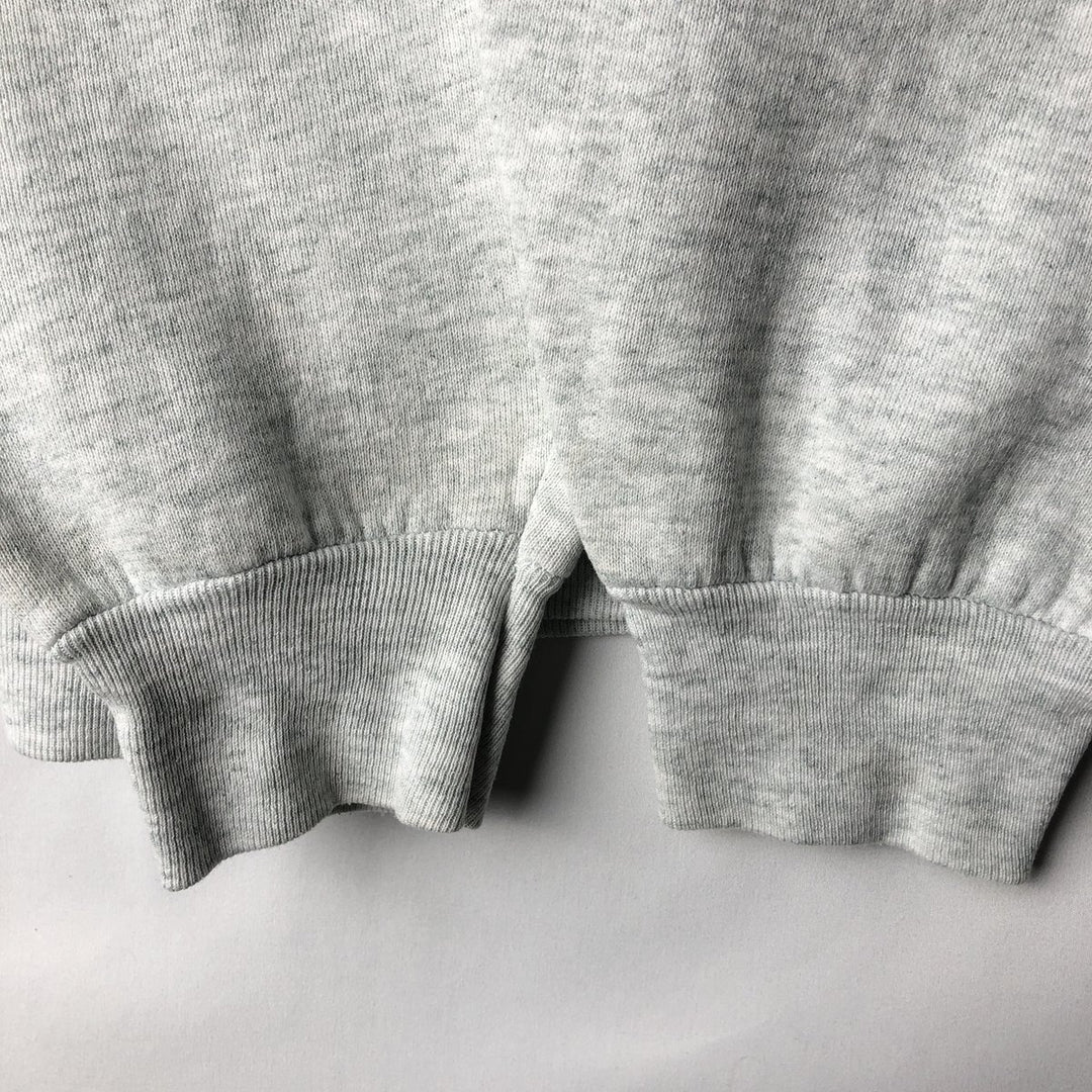 90'S Fruit of the Loom New York State Police Print Sweatshirt (Men's XL equivalent) unclear gray type Vintage Second Hand