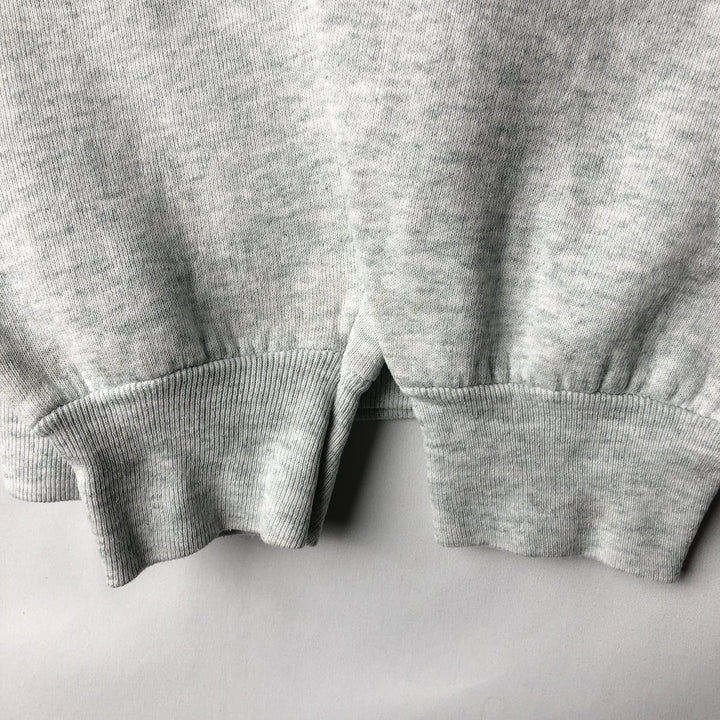90'S Fruit of the Loom New York State Police Print Sweatshirt (Men's XL equivalent) unclear gray type Vintage Second Hand