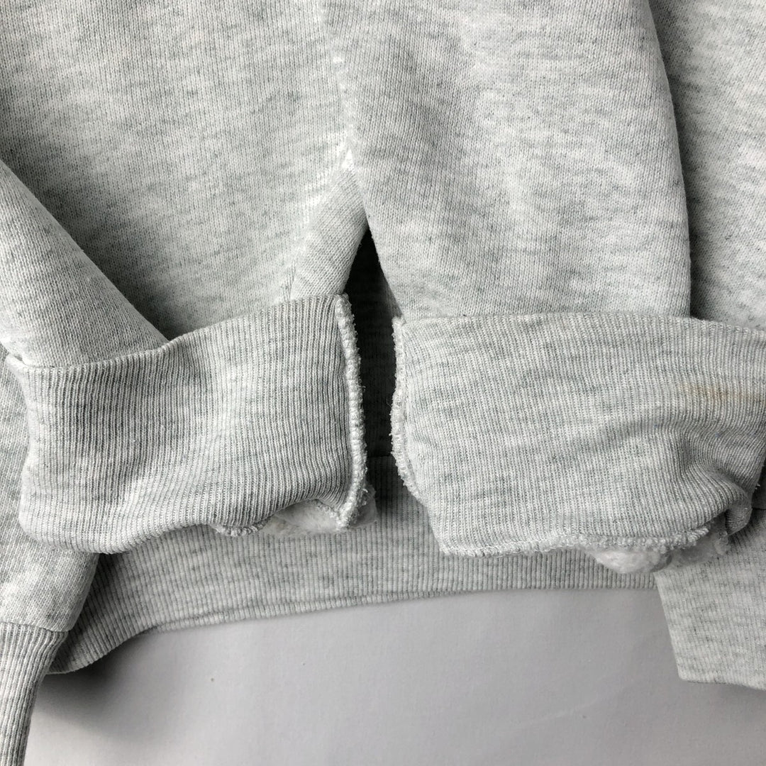 90'S Fruit of the Loom New York State Police Print Sweatshirt (Men's XL equivalent) unclear gray type Vintage Second Hand