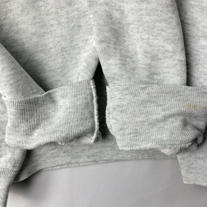 90'S Fruit of the Loom New York State Police Print Sweatshirt (Men's XL equivalent) unclear gray type Vintage Second Hand
