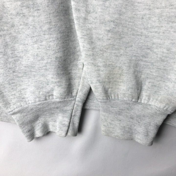 90'S Fruit of the Loom New York State Police Print Sweatshirt (Men's XL equivalent) unclear gray type Vintage Second Hand