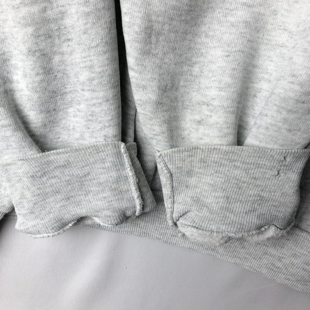 90'S Fruit of the Loom New York State Police Print Sweatshirt (Men's XL equivalent) unclear gray type Vintage Second Hand