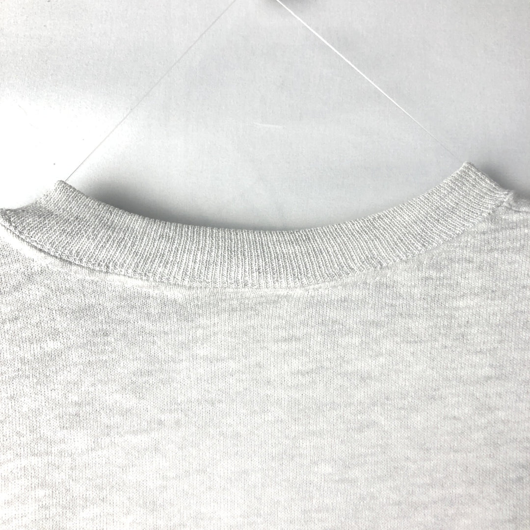 90'S Clearview Elementary School Print Sweatshirt, Made in USA, Men's Size XL (approx.) cotton gray type Vintage Second Hand