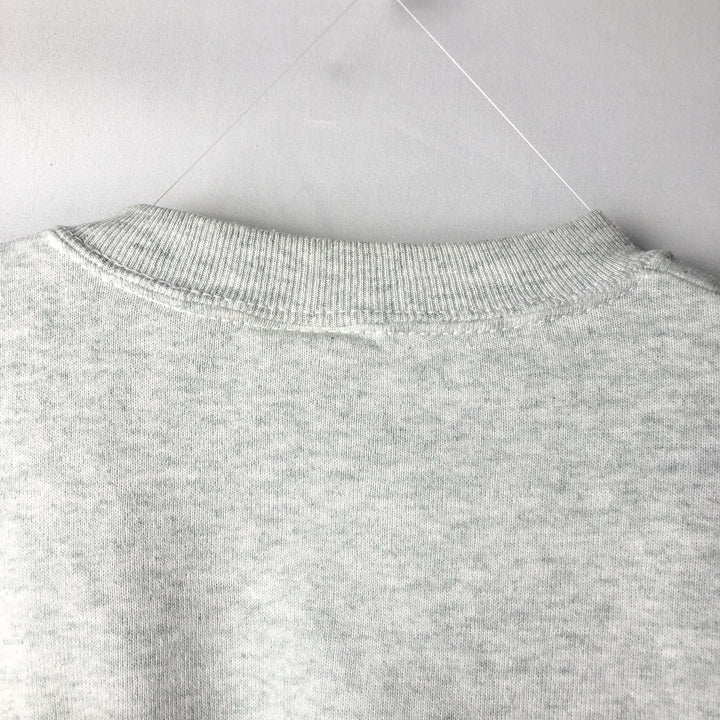 90'S Fruit of the Loom Best Print Sweatshirt, Made in USA, Men's XL, Vintage cotton gray type Vintage Second Hand