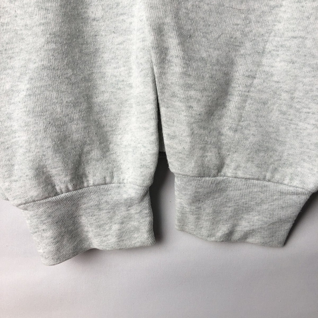 90'S Fruit of the Loom Best Print Sweatshirt, Made in USA, Men's XL, Vintage cotton gray type Vintage Second Hand
