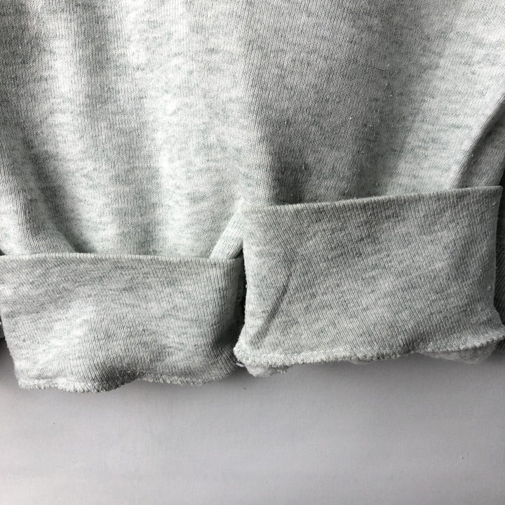 90'S Fruit of the Loom Best Print Sweatshirt, Made in USA, Men's XL, Vintage cotton gray type Vintage Second Hand