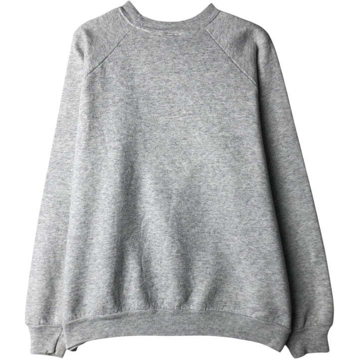 Hanes Lab Rescue of the LRCP Inc. Printed Sweatshirt, Made in USA, Men's Size L (approx.) cotton gray type Vintage Second Hand