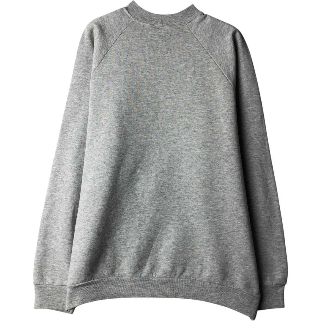 Fruit of the Loom One-Point Logo Sweatshirt (Men's Size L) cotton gray type Vintage Second Hand
