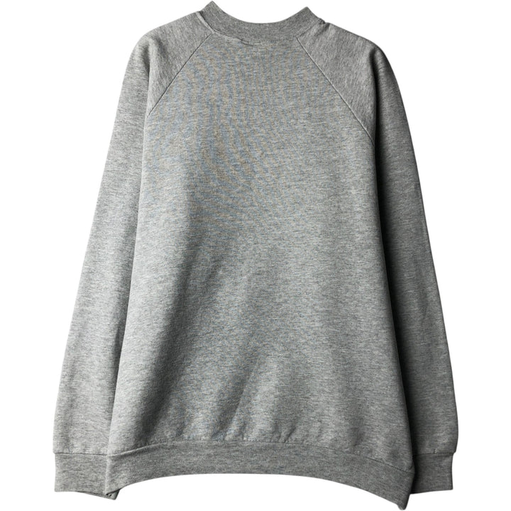 Fruit of the Loom One-Point Logo Sweatshirt (Men's Size L) cotton gray type Vintage Second Hand