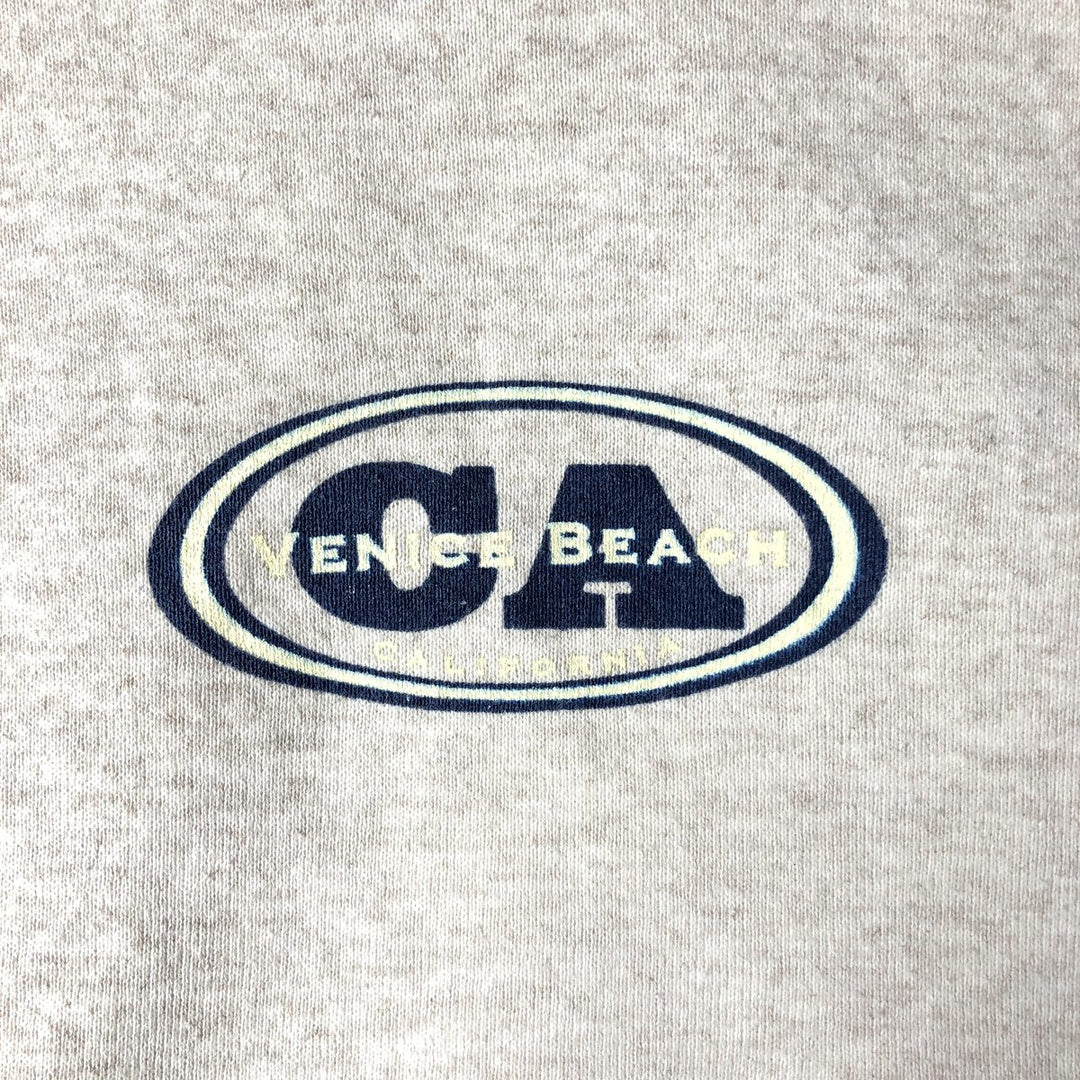 80s-90'S BVD Premium Series Printed Sweatshirt, Made in USA, Men's XL equivalent, Vintage cotton gray type Vintage Second Hand