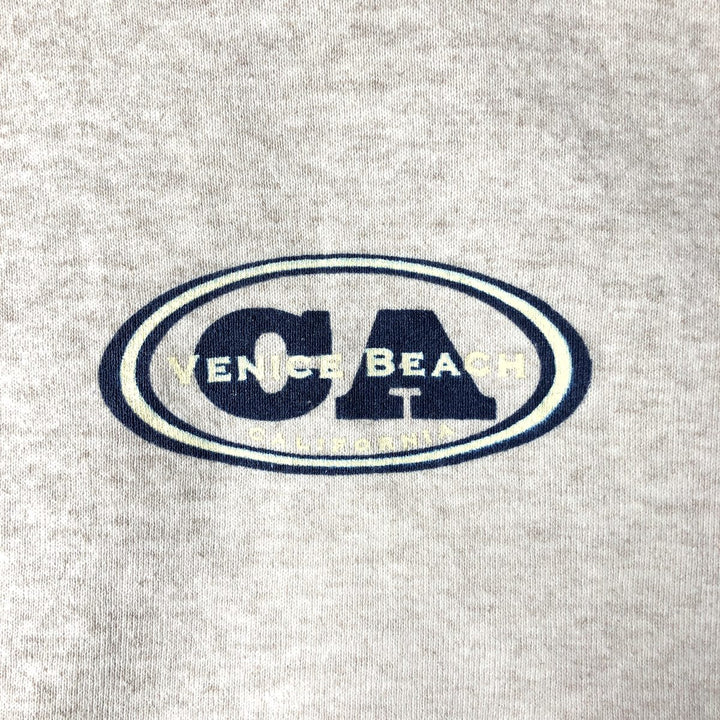 80s-90'S BVD Premium Series Printed Sweatshirt, Made in USA, Men's XL equivalent, Vintage cotton gray type Vintage Second Hand