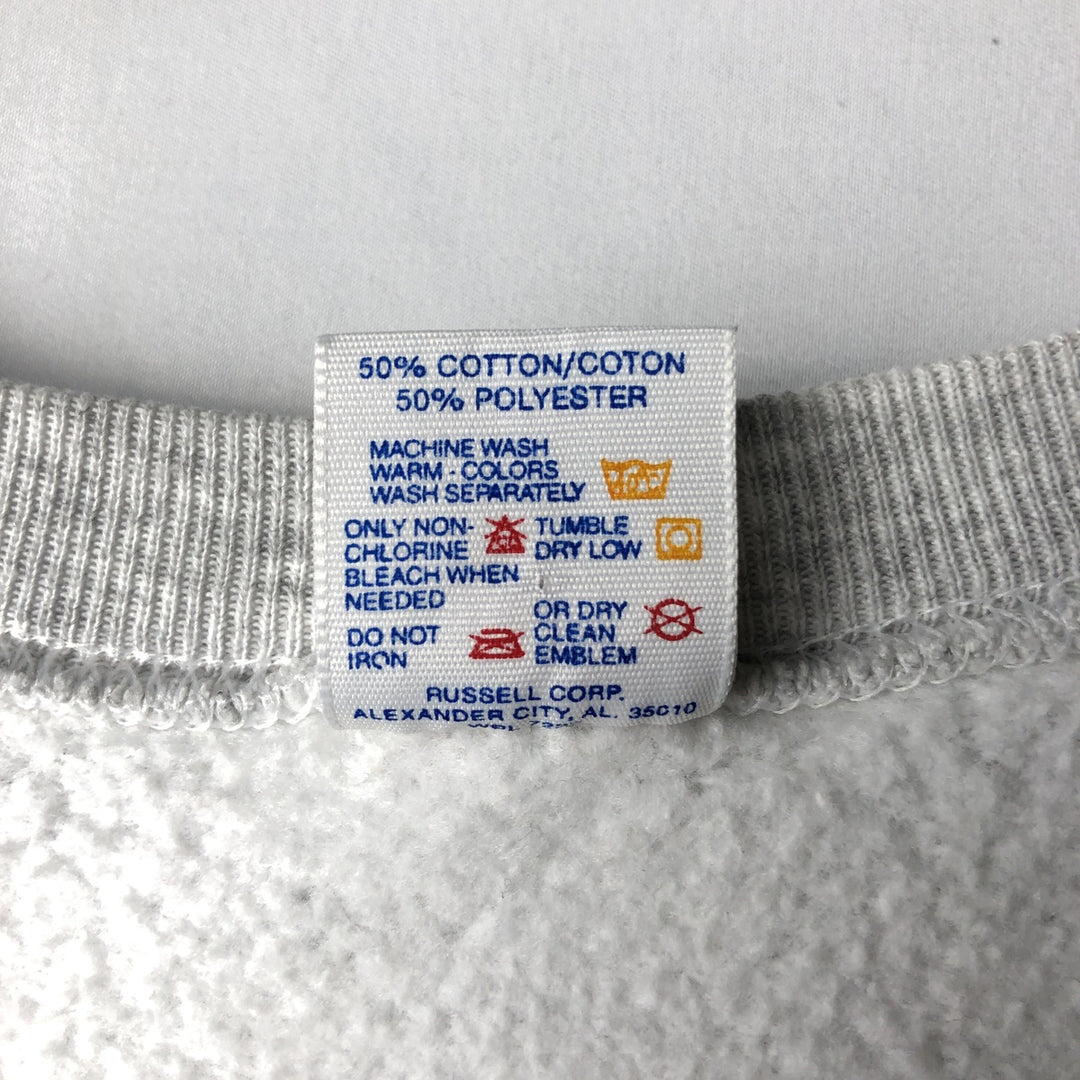 Jerzees Three Rivers Stadium Print Sweatshirt, Made in USA, Men's XL (approx.), Vintage. cotton gray type Vintage Second Hand