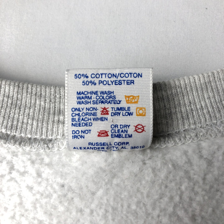 Jerzees Three Rivers Stadium Print Sweatshirt, Made in USA, Men's XL (approx.), Vintage. cotton gray type Vintage Second Hand