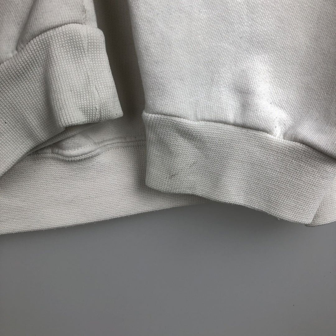 Russell Athletic Printed Sweatshirt, Men's Size XL (approx.) cotton white type Vintage Second Hand