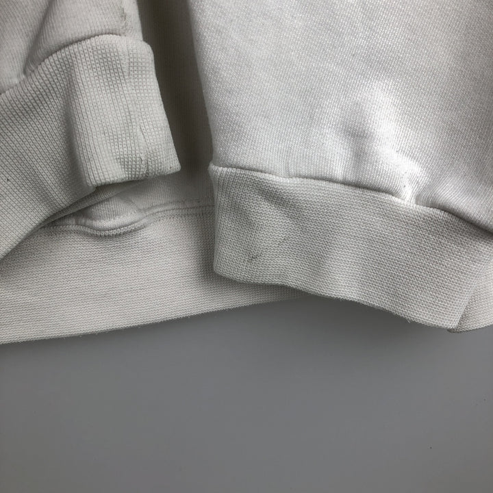 Russell Athletic Printed Sweatshirt, Men's Size XL (approx.) cotton white type Vintage Second Hand