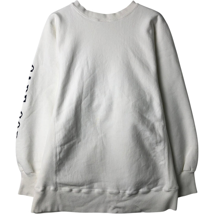 90'S Kellsport Printed Sweatshirt, Made in USA, Men's Size L (Equivalent), Vintage cotton white type Vintage Second Hand