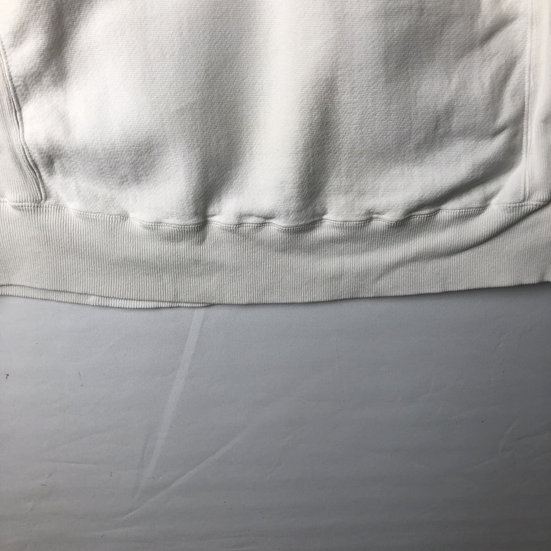 90'S Kellsport Printed Sweatshirt, Made in USA, Men's Size L (Equivalent), Vintage cotton white type Vintage Second Hand