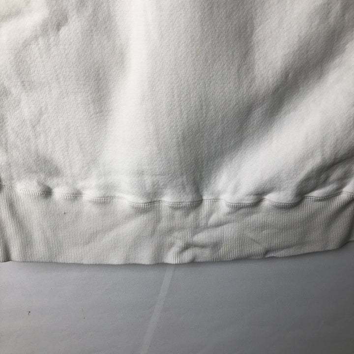 90'S Kellsport Printed Sweatshirt, Made in USA, Men's Size L (Equivalent), Vintage cotton white type Vintage Second Hand