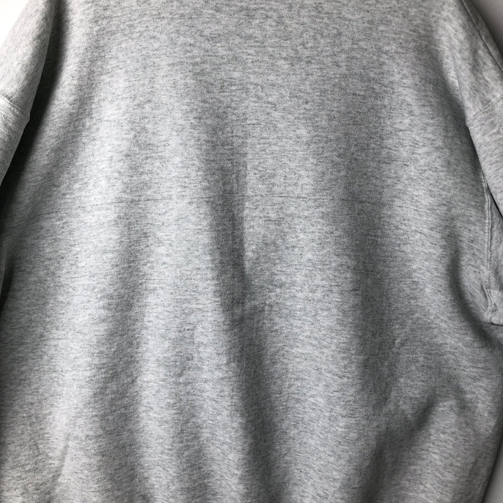 90'S BLD PREMIUM SERIES Floral Print Sweatshirt, Made in USA, Men's XL (approx.) Vintage cotton gray type Vintage Second Hand