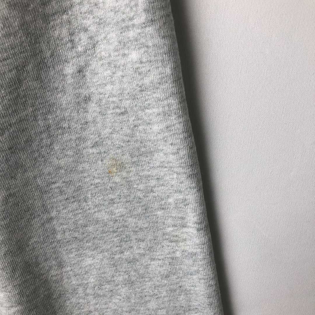 90'S BLD PREMIUM SERIES Floral Print Sweatshirt, Made in USA, Men's XL (approx.) Vintage cotton gray type Vintage Second Hand