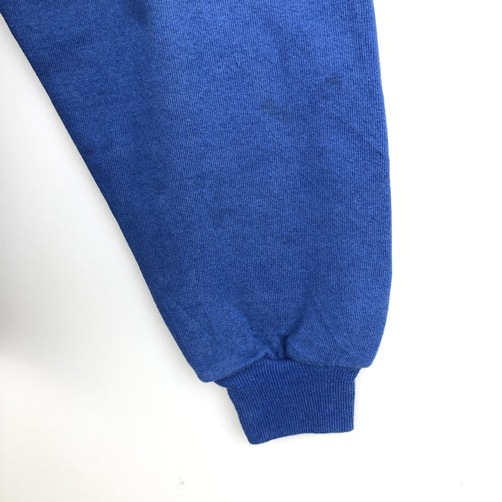 90'S Jerzees Cardigan, Made in USA, Men's XL equivalent, Vintage cotton blue type Vintage Second Hand