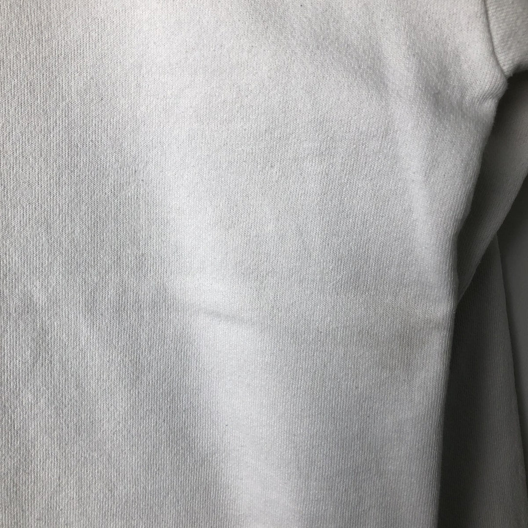 90'S Postmark print sweatshirt, made in USA, men's size L equivalent, vintage. cotton white type Vintage Second Hand