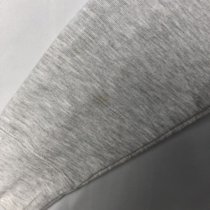 Champion Reverse Weave College Half-Zip Sweatshirt (Men's Size L) unclear gray type Vintage Second Hand