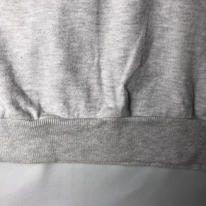 70s-80'S LL Bean Half-Zip Sweatshirt, Made in USA, Men's Size L (Equivalent), Vintage cotton navy blue type Vintage Second Hand
