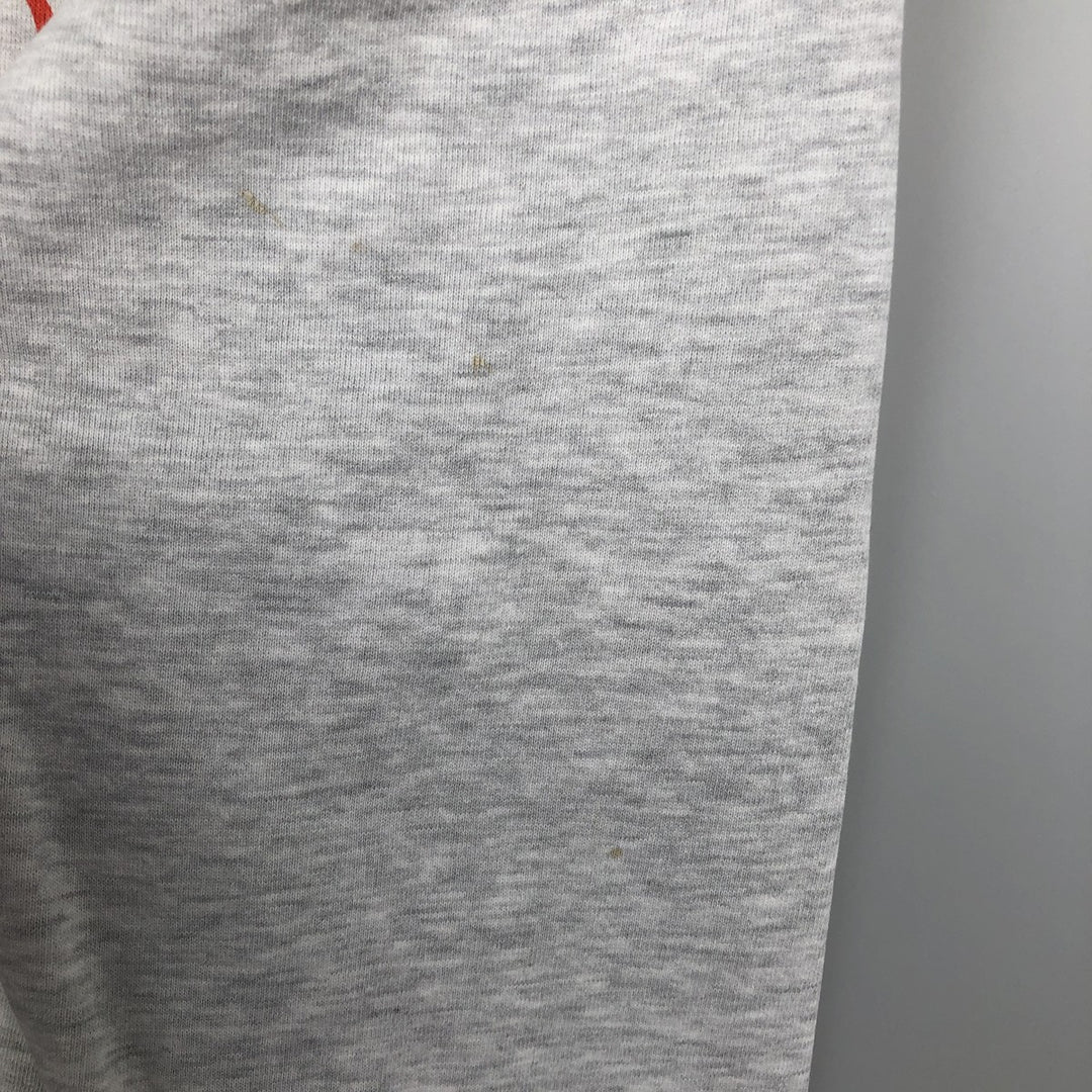 90'S Russell Advertising Sweatshirt, Made in USA, Men's XL equivalent, Vintage cotton gray type Vintage Second Hand