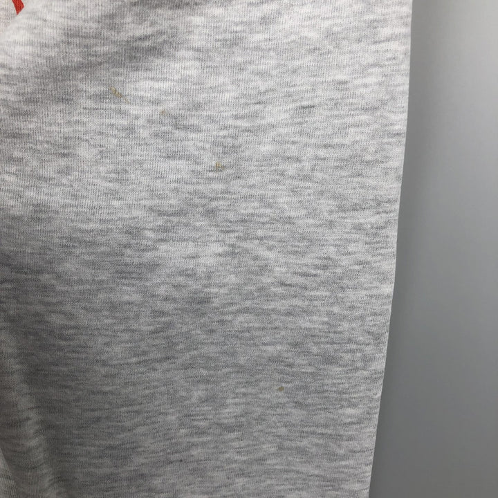 90'S Russell Advertising Sweatshirt, Made in USA, Men's XL equivalent, Vintage cotton gray type Vintage Second Hand