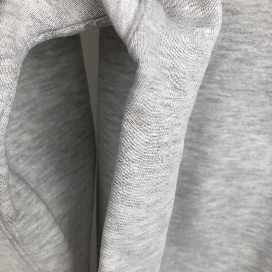 90'S Russell Advertising Sweatshirt, Made in USA, Men's XL equivalent, Vintage cotton gray type Vintage Second Hand
