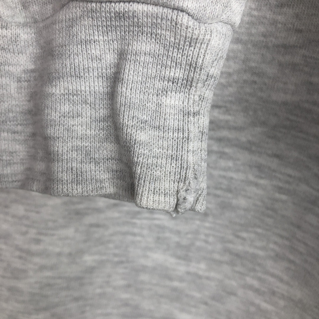 90'S Russell Advertising Sweatshirt, Made in USA, Men's XL equivalent, Vintage cotton gray type Vintage Second Hand
