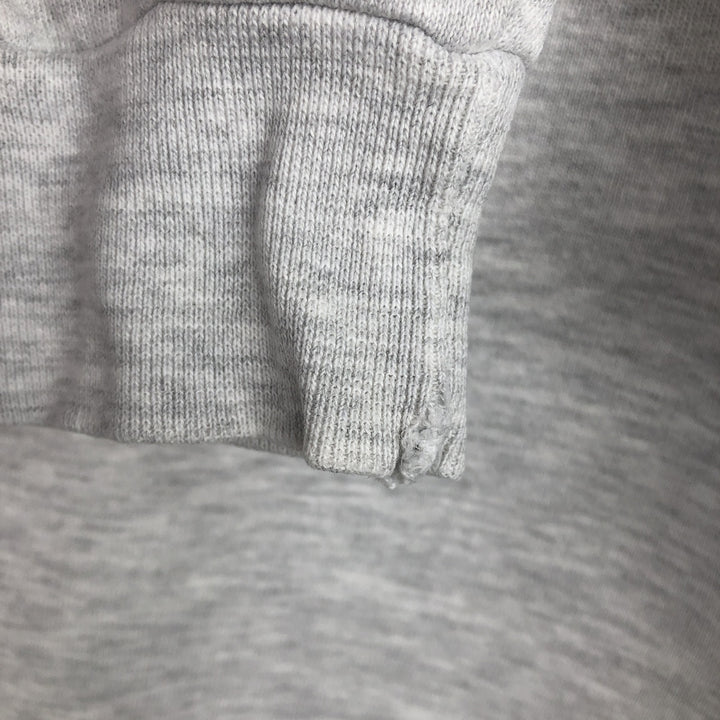 90'S Russell Advertising Sweatshirt, Made in USA, Men's XL equivalent, Vintage cotton gray type Vintage Second Hand