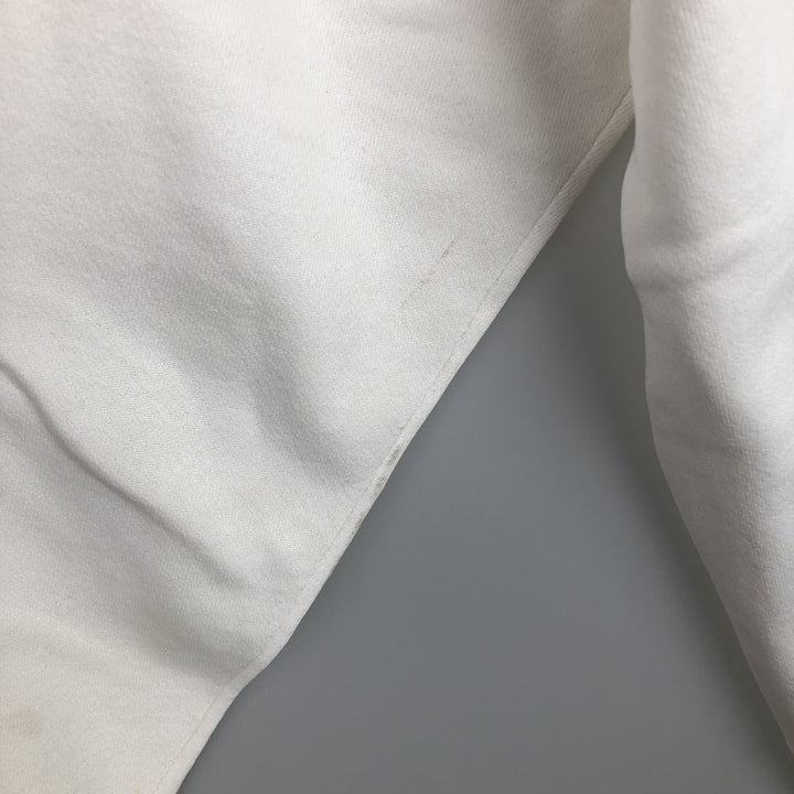 90'S TABASCO Advertising Sweatshirt, Men's Size L (approx.), Vintage unclear white type Vintage Second Hand