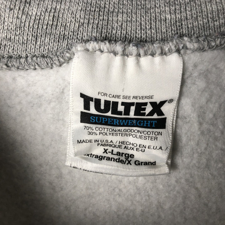 Tultex Bud Light Advertising Sweatshirt, Made in USA, Men's XL equivalent, Vintage. cotton gray type Vintage Second Hand