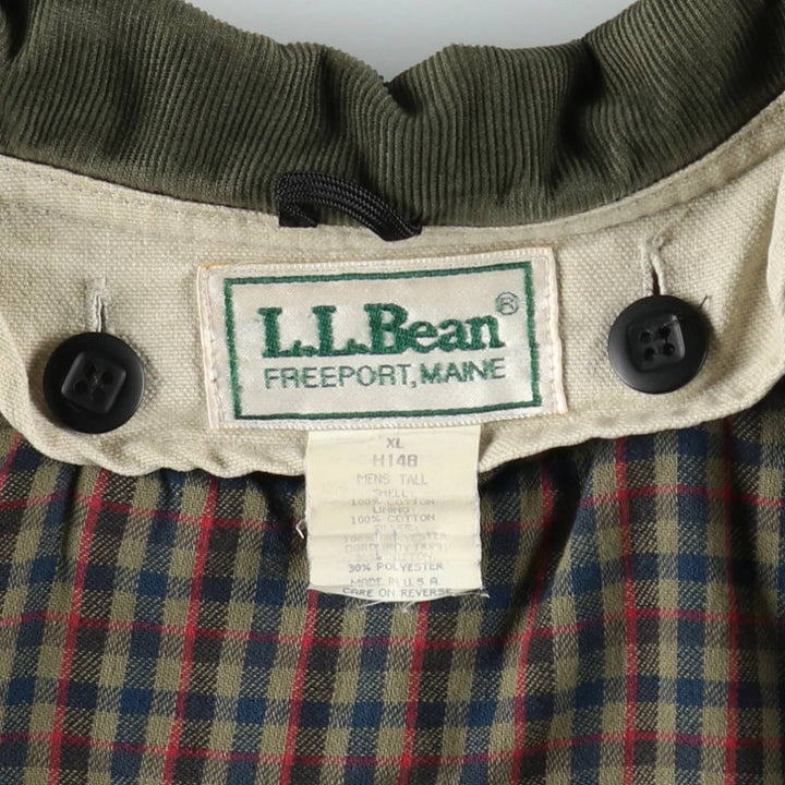1980'S LL Bean padded hunting jacket, made in the USA, men's size XL equivalent, vintage. cotton Beige type Vintage Second Hand
