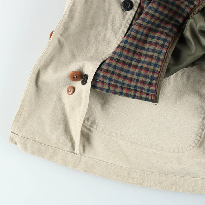 1980'S LL Bean padded hunting jacket, made in the USA, men's size XL equivalent, vintage. cotton Beige type Vintage Second Hand