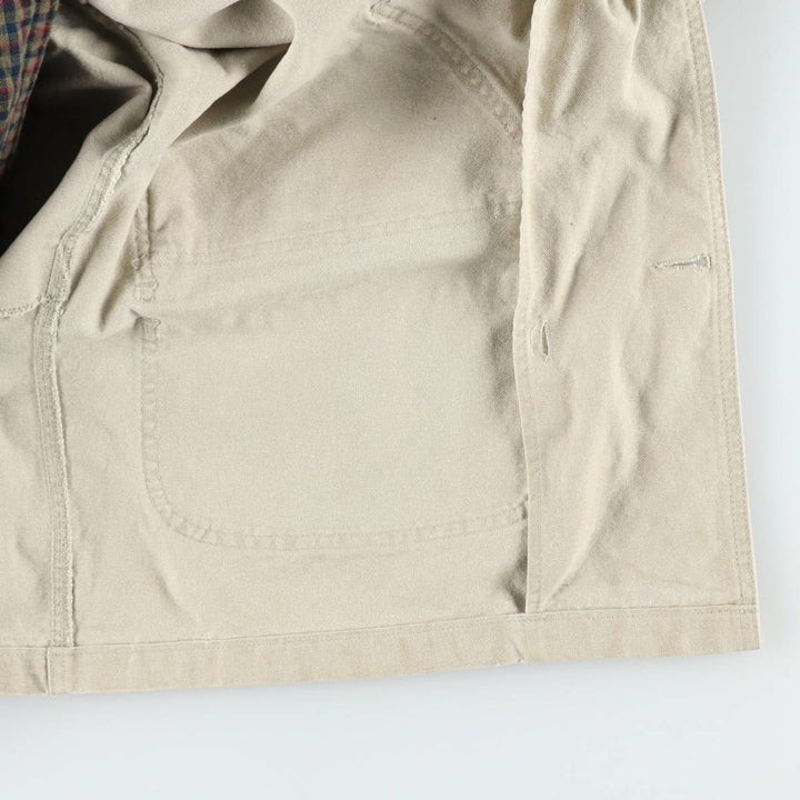 1980'S LL Bean padded hunting jacket, made in the USA, men's size XL equivalent, vintage. cotton Beige type Vintage Second Hand