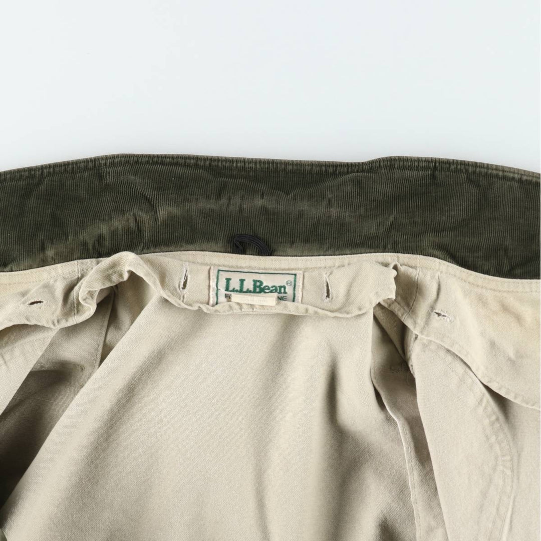 1980'S LL Bean padded hunting jacket, made in the USA, men's size XL equivalent, vintage. cotton Beige type Vintage Second Hand