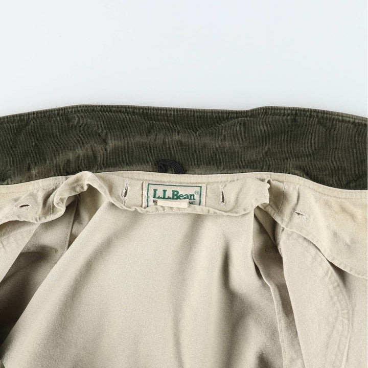 1980'S LL Bean padded hunting jacket, made in the USA, men's size XL equivalent, vintage. cotton Beige type Vintage Second Hand