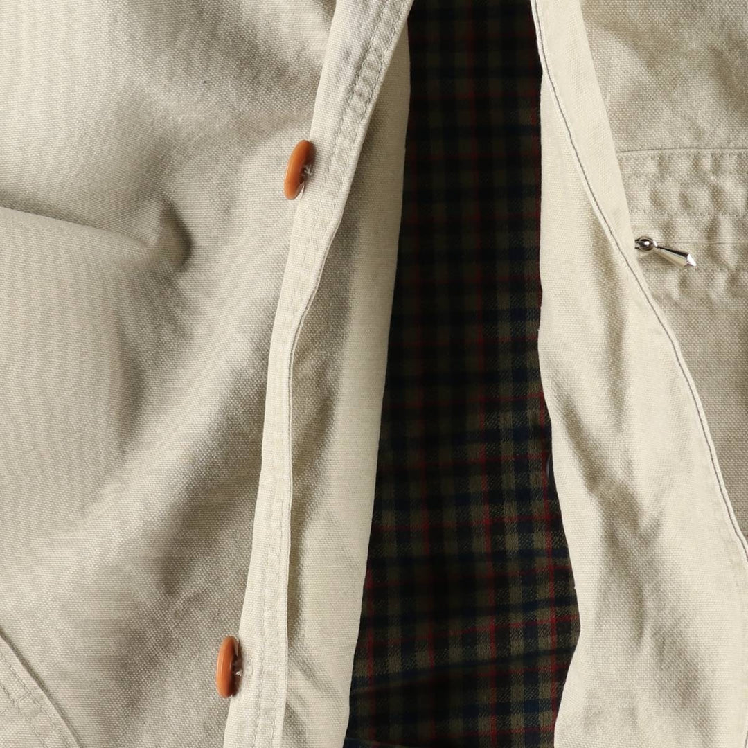 1980'S LL Bean padded hunting jacket, made in the USA, men's size XL equivalent, vintage. cotton Beige type Vintage Second Hand