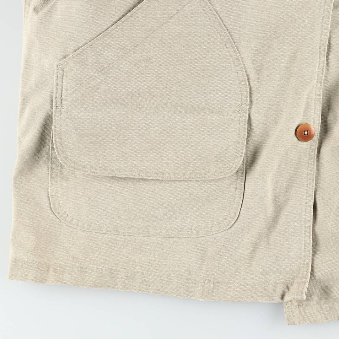 1980'S LL Bean padded hunting jacket, made in the USA, men's size XL equivalent, vintage. cotton Beige type Vintage Second Hand
